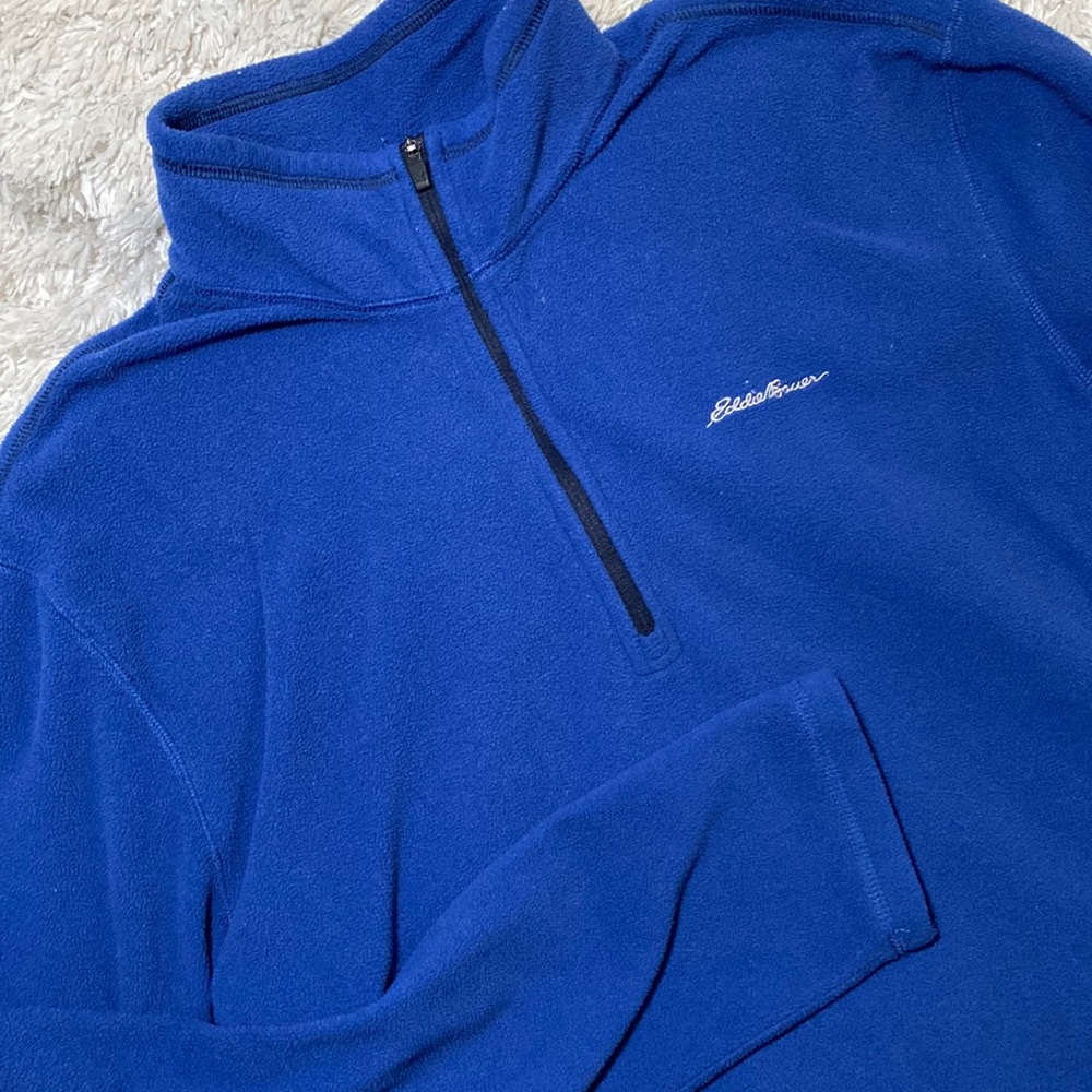 Eddie Bauer Royal Blue Zip Up
